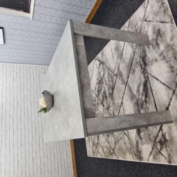 KOSY KOALA Dining Table Grey Wood Kitchen Place for 6 Seats Kitchen Dining Room Furniture - thumbnail 3