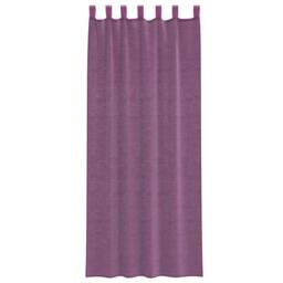 Berkfield Home Voile Curtains with Loops 2 pcs Purple 140x260 cm - thumbnail 4