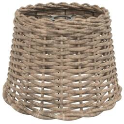 Berkfield Home Charming Ceiling Lamp Shade Brown √ò30x20 cm Wicker in Light Brown - Size: 30x20 cm - thumbnail 3
