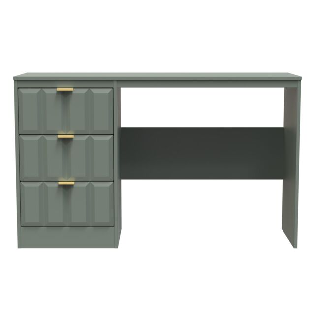 Ready Assembled 2 U Seattle 3 Drawer Desk (Ready Assembled) in Pale Green - image 1