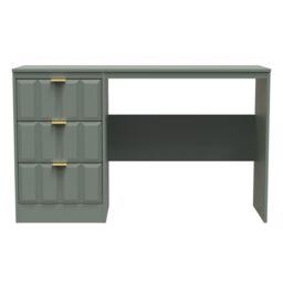 Ready Assembled 2 U Seattle 3 Drawer Desk (Ready Assembled) in Pale Green - thumbnail 1
