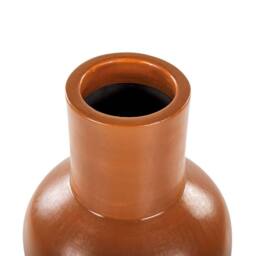 Wyld and Coco Handmade Orange Terracotta Vase for Dried Flowers - thumbnail 5