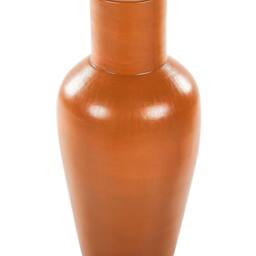 Wyld and Coco Handmade Orange Terracotta Vase for Dried Flowers - thumbnail 2