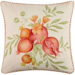 Voyage Maison Pomegranate Trellis Printed Square Outdoor Square Cushion - Size: 43 cm x 43 cm - thumbnail 2