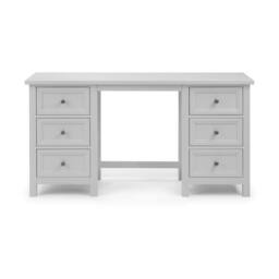 Cheshire Premium Solace Dressing Table - Dove Grey in Pale Grey - thumbnail 3