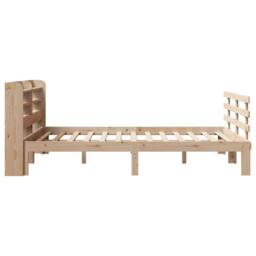 Berkfield Home Bed Frame with Headboard without Mattress 135x190 cm Double in Light Tan - thumbnail 7
