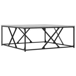 Berkfield Home Coffee Table Grey Sonoma 100x100x40 cm Engineered Wood - Size: 100 x 100 x 40 cm - thumbnail 5