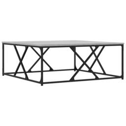 Berkfield Home Coffee Table Grey Sonoma 100x100x40 cm Engineered Wood - Size: 100 x 100 x 40 cm - thumbnail 1