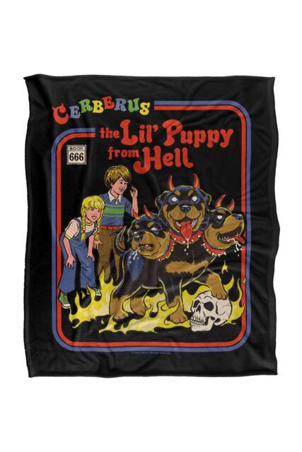 Steven Rhodes Cerberus Puppy Silky Touch Super Soft Throw Blanket - Size: Large - image 1