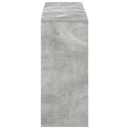 Berkfield Home Sideboard Concrete Grey 120x30x75 cm Engineered Wood - Size: 120 x 30 x 75 cm - thumbnail 6