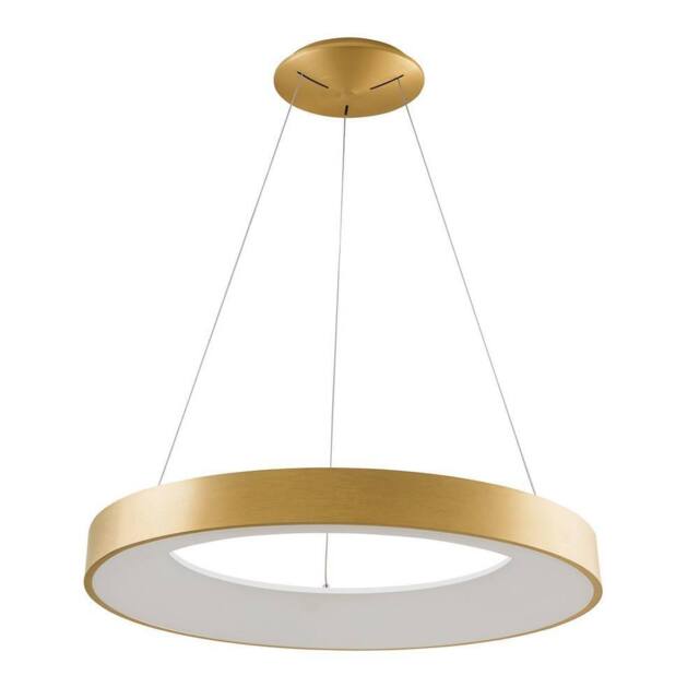 Netlighting Modern LED Hanging Pendant Brushed Gold Warm White 3000K 4400lm - image 1
