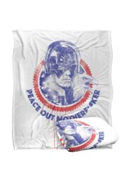 Warner Brothers Peacemaker Officially Licensed Silky Touch Super Soft Throw Blanket 152 x 127 cm in White - thumbnail 2