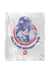 Warner Brothers Peacemaker Officially Licensed Silky Touch Super Soft Throw Blanket 152 x 127 cm in White - thumbnail 1