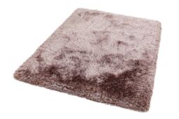 The Rug Shop UK Pink Handmade Luxurious Easy to clean Plain Rug - Size: 140 cm x 200 cm - thumbnail 5