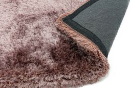 The Rug Shop UK Pink Handmade Luxurious Easy to clean Plain Rug - Size: 140 cm x 200 cm - thumbnail 4