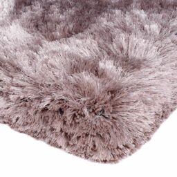 The Rug Shop UK Pink Handmade Luxurious Easy to clean Plain Rug - Size: 140 cm x 200 cm - thumbnail 2