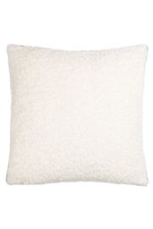 Furn Arcticus Polar Bear Festive Printed Piped Fleece Reverse Cushion in Blue - Size: 45 cm x 45 cm - thumbnail 2