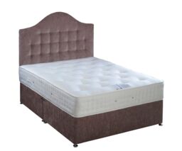 Bedmaster Farley 2000 Pocket Sprung Cashmere Mattress in White - Size: Super King - thumbnail 3