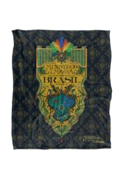 Warner Brothers Fantastic Beasts The Secrets Of Dumbledore Officially Licensed Silky Touch Super Soft Throw Blanket 152 x 127 cm in White - thumbnail 1