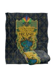 Warner Brothers Fantastic Beasts The Secrets Of Dumbledore Officially Licensed Silky Touch Super Soft Throw Blanket 152 x 127 cm in White - thumbnail 2