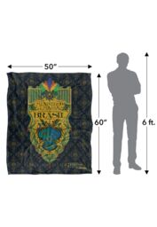 Warner Brothers Fantastic Beasts The Secrets Of Dumbledore Officially Licensed Silky Touch Super Soft Throw Blanket 152 x 127 cm in White - thumbnail 5