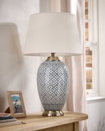 Vintage Mosaic Bedroom Living Room Bedside Table Lamp