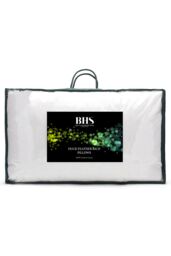 BHS Duck Feather Pillow Pair in White - Size: Double - thumbnail 2