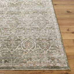 Livabliss Galey Alix Myrtle Avenue VI-Vintage Brown Green Grey Traditional Boho Fringe Living Rug - Size: 160 cm x 230 cm - thumbnail 5