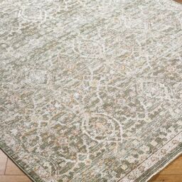 Livabliss Galey Alix Myrtle Avenue VI-Vintage Brown Green Grey Traditional Boho Fringe Living Rug - Size: 160 cm x 230 cm - thumbnail 6