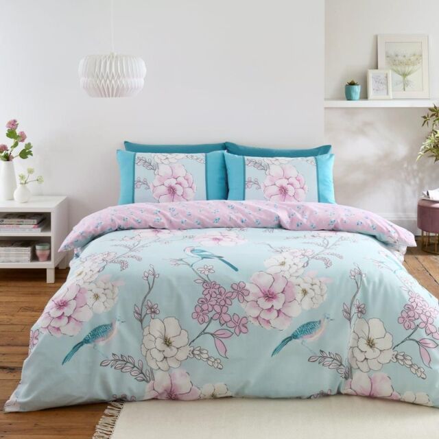GAVENO CAVAILIA Gabby Printed Duvet Cover in Blue - Size: Double - image 1