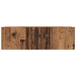 Berkfield Home Wall-mounted Tv Cabinet 8 pcs Old wood Medium 30.5 x 30 x 30 cm in Brown - thumbnail 8