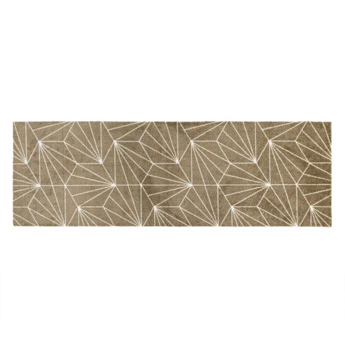 JVL Mega Runner - 57x150cm, Brown Geo - Size: 150 cm x 100 cm - image 1