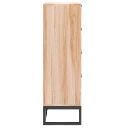 Berkfield Home Highboard 40x30x95 cm Engineered Wood in Brown - Size: 40 x 30 x 95 cm - thumbnail 5