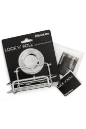 BlissHome Lock 'n' Roll Chrome-Plated Steel Suction Cup Soap Dish in Silver - thumbnail 2