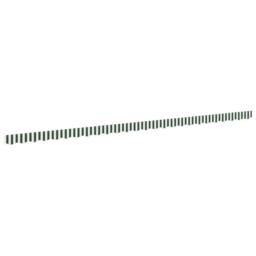 Berkfield Home Awning Valance for 6 m Frame Green & White 5.8 x 0.2 m - thumbnail 2
