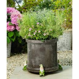 Jardinopia Sleeping Gnome Plant Pot Feet - Set of 3 in Green - thumbnail 5