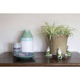 Jardinopia Sleeping Gnome Plant Pot Feet - Set of 3 in Green - thumbnail 4