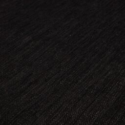 THE RUGS Outdoor Indoor Plain Garden Patio Rug Weather Resistant Jet Washable in Black - Size: 80 cm x 150 cm - thumbnail 3