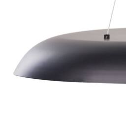 Wyld and Coco Black Metal Pendant Lamp with Integrated LED Ring - thumbnail 4