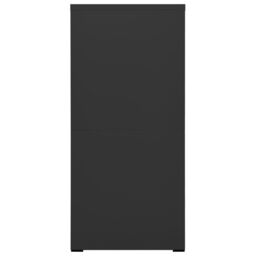 Berkfield Home Filing Cabinet Anthracite 46x62x133 cm Steel in Black - Size: 46 x 62 x 133 cm - thumbnail 3