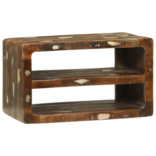 Berkfield Home TV Cabinet 60x32x36 cm Solid Wood Reclaimed in Brown - Size: 60 x 32 x 36 cm - image 1