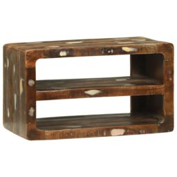 Berkfield Home TV Cabinet 60x32x36 cm Solid Wood Reclaimed in Brown - Size: 60 x 32 x 36 cm - thumbnail 1
