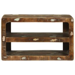 Berkfield Home TV Cabinet 60x32x36 cm Solid Wood Reclaimed in Brown - Size: 60 x 32 x 36 cm - thumbnail 3
