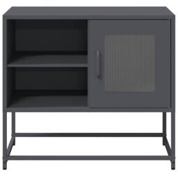 Berkfield Home TV Cabinet Anthracite 68x39x60.5 cm Steel in Dark Grey - thumbnail 5