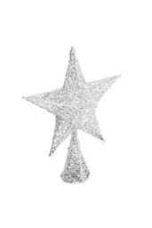 Living and Home Christmas Tree Topper Star Ornament Home Decor in Silver - thumbnail 5