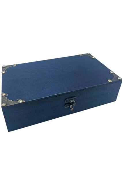 KDMD Teal Tea & Gift Hamper Box - Durable, Vibrant Gift Storage - image 1