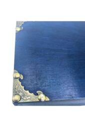KDMD Teal Tea & Gift Hamper Box - Durable, Vibrant Gift Storage - thumbnail 2