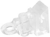 New Edge Blinds Pack of 20 Clear Roman Blind Clip On Cord Toggle