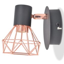 Berkfield Home Wall Lamps 2 pcs with 2 LED Filament Bulbs 8 W - thumbnail 6
