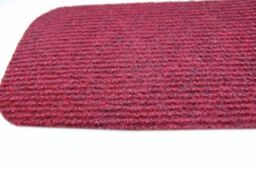 RugsX Wall-To-Wall Malta Maroon Rug in Red - Size: 200 cm x 600 cm - thumbnail 4